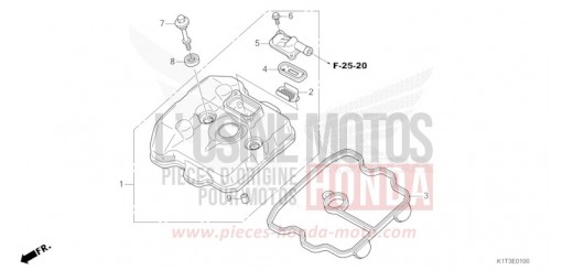 CYLINDER HEAD COVER CRF300LRAM de 2021